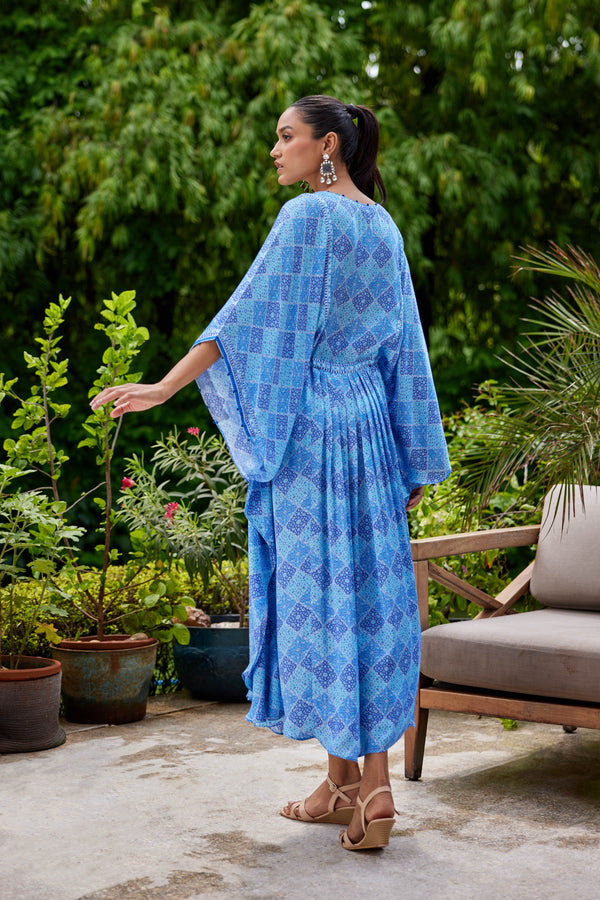 Blue Kaftan.