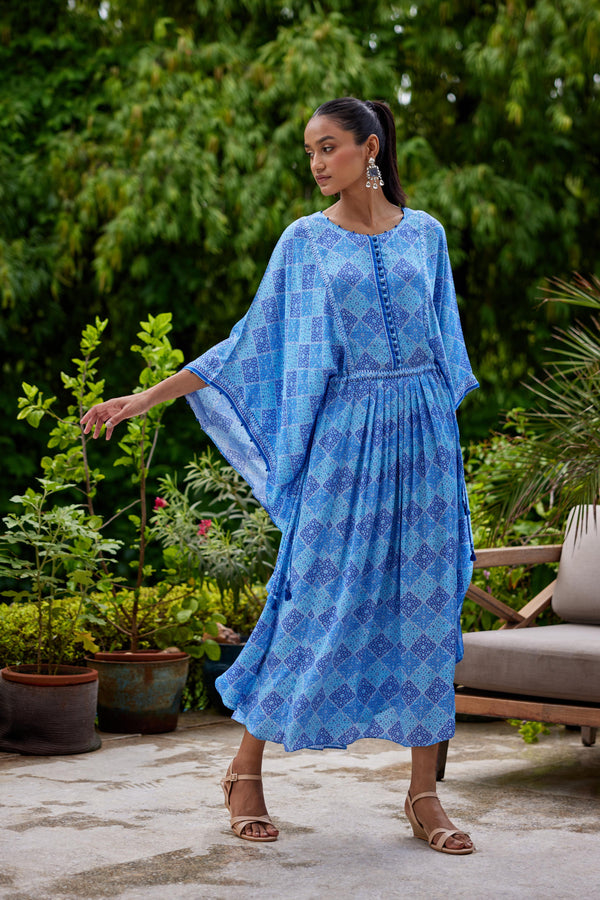 Blue Kaftan.