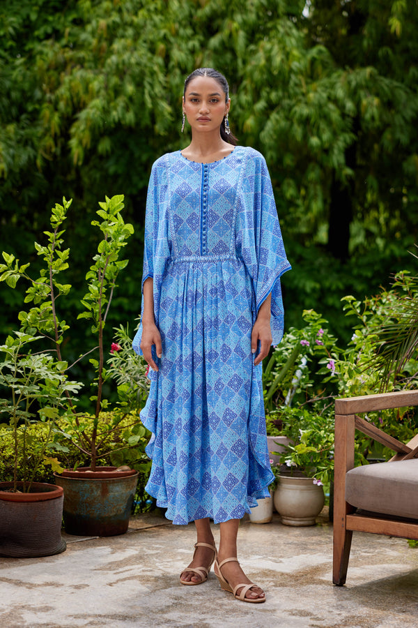 Blue Kaftan.