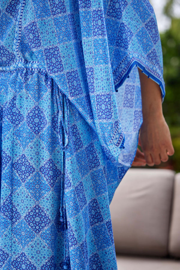Blue Kaftan.