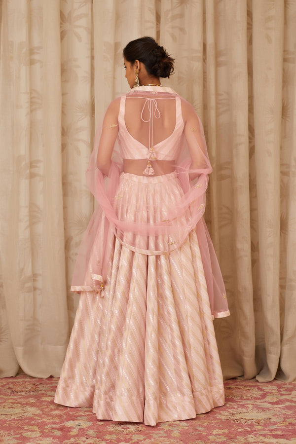 Light Pink Lehenga Set.