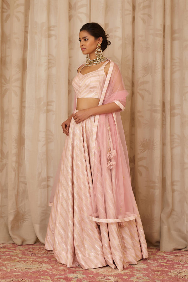 Light Pink Lehenga Set.