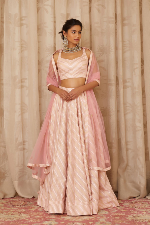 Light Pink Lehenga Set.