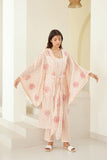 Crystal Rose Pink Kimono Set.
