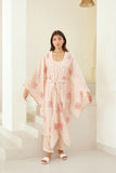 Crystal Rose Pink Kimono Set.