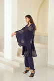 Insignia Blue Kimono Set.