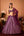 Purple Wine Lehenga Set.