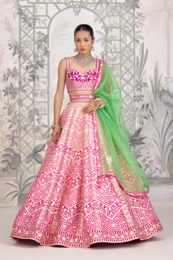 Pink Lehenga Set.