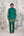 Forest Green Kurta & Waistcoat Set.