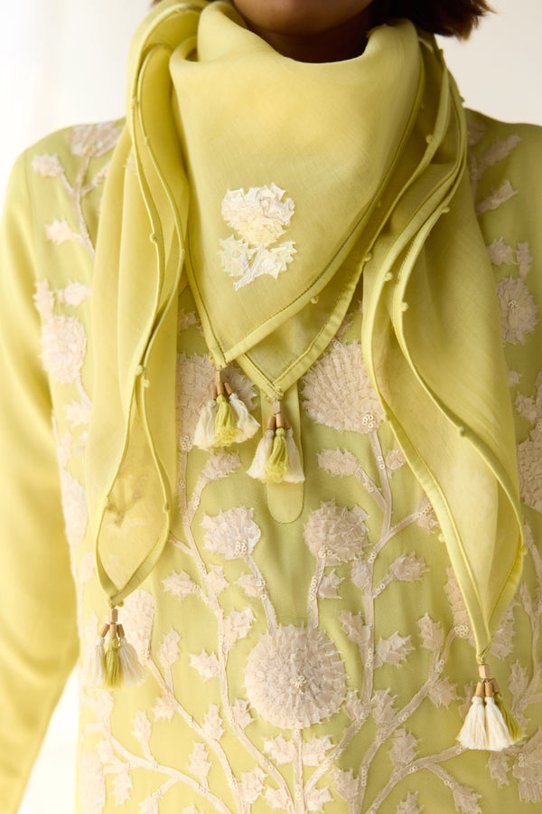 Custard Yellow Kurta Set