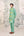 Green Kurta & Waistcoat Set.