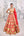 Red Orange Lehenga Set