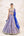 Purple Blue Lehenga Set.