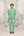 Green Kurta & Waistcoat Set.