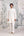 White Kurta & Waistcoat Set.