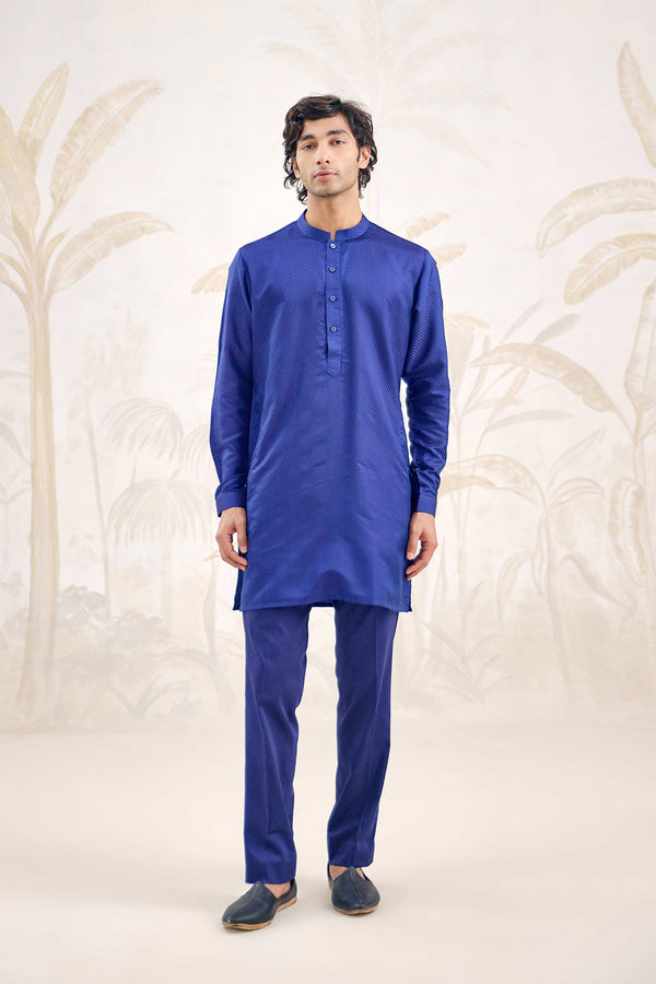 Midnight Blue Kurta Set.
