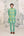 Green Kurta & Waistcoat Set.
