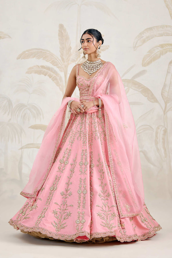 Rose Pink Lehenga Set.