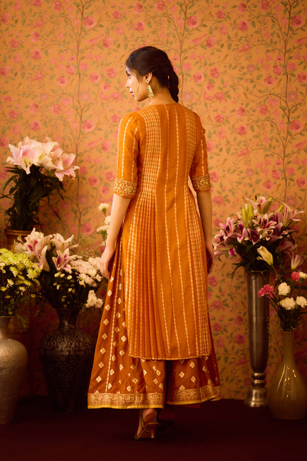 Amber Yellow Kurta Set