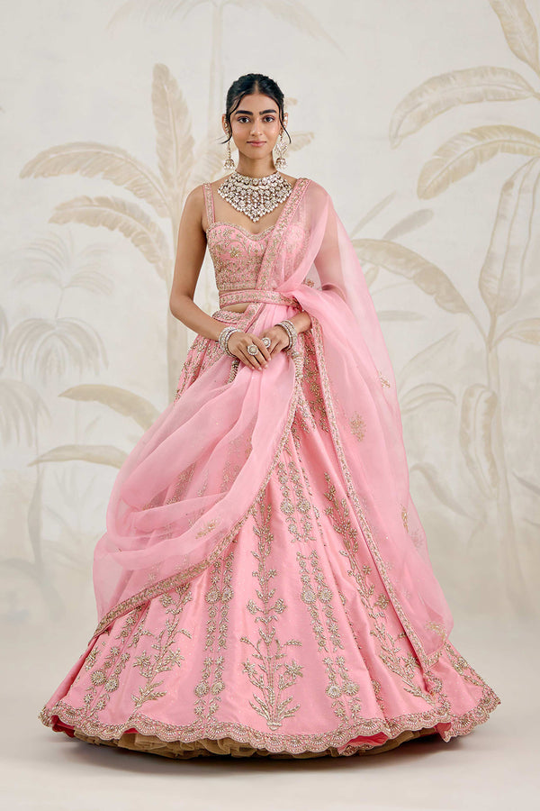 Rose Pink Lehenga Set.