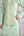 Sea Green Kurta & Waistcoat Set.
