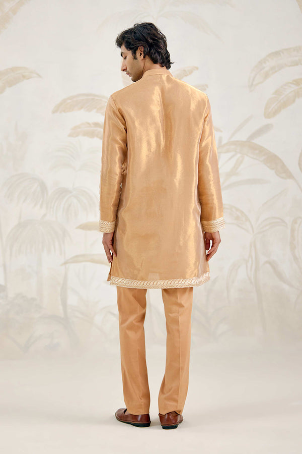 Gold Kurta Set.