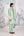 Sea Green Kurta & Waistcoat Set.