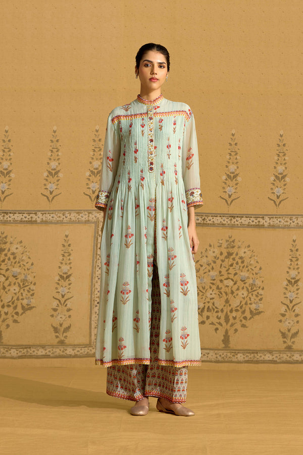 Canary Green Kurta Set