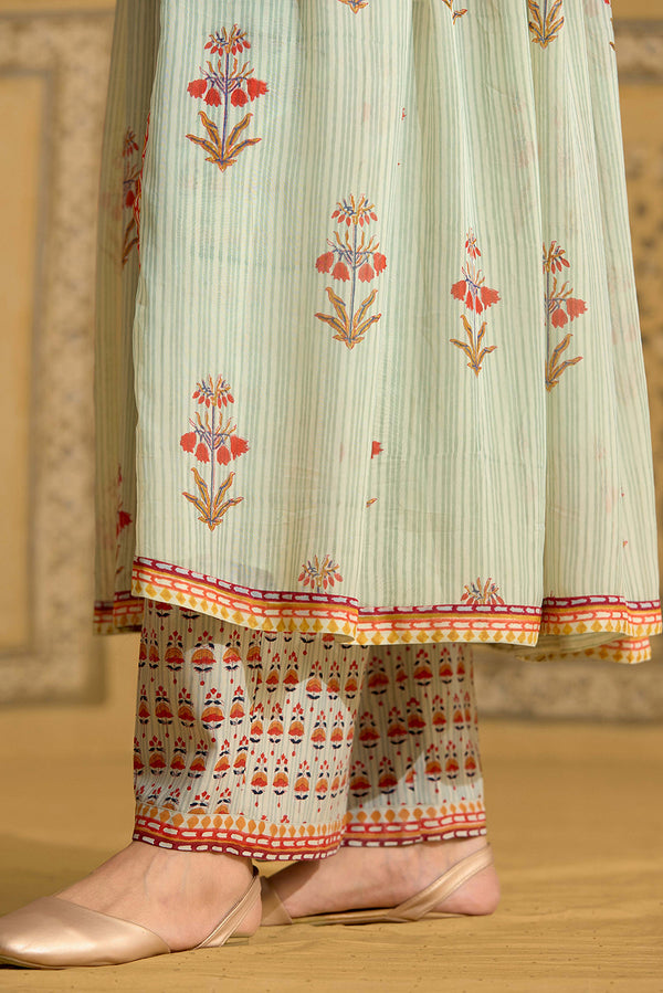 Canary Green Kurta Set