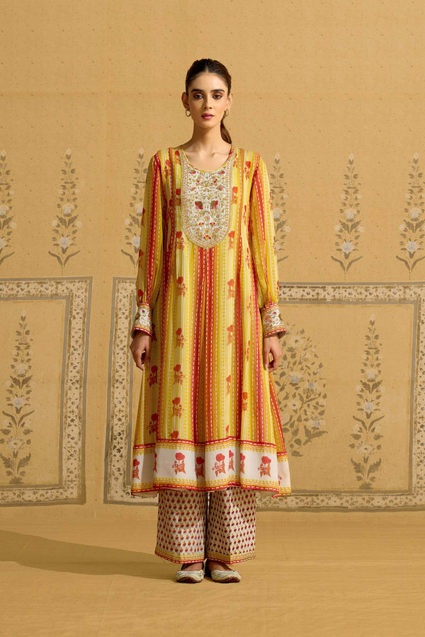 Primrose Yellow Kurta Set