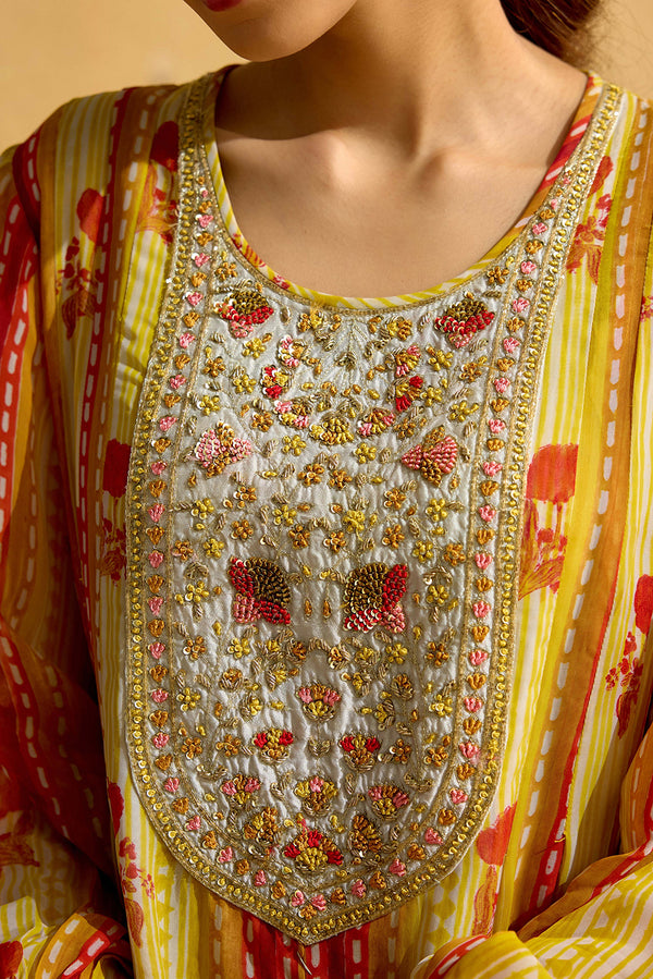 Primrose Yellow Kurta Set