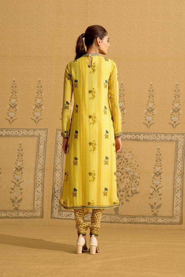 Yellow Kurta Set.