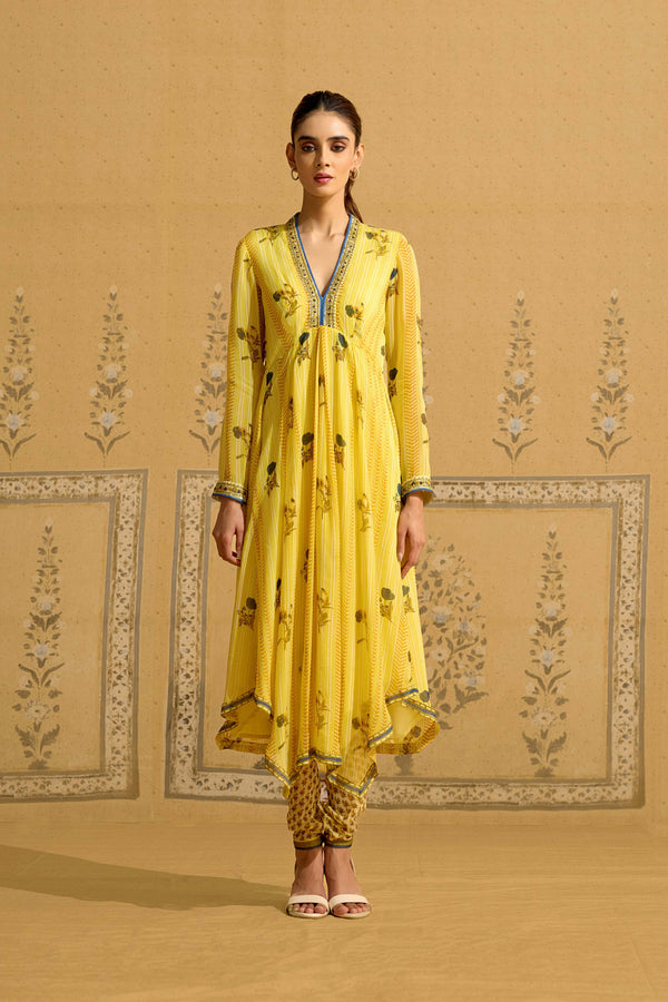 Yellow Kurta Set.