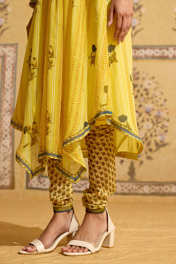 Yellow Kurta Set.