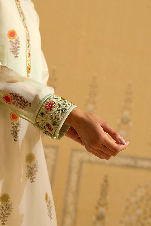 Aqua Blue Kurta Set.