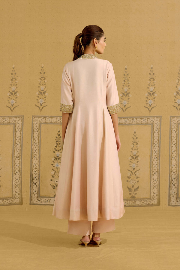 Powder Pink Kurta Set.