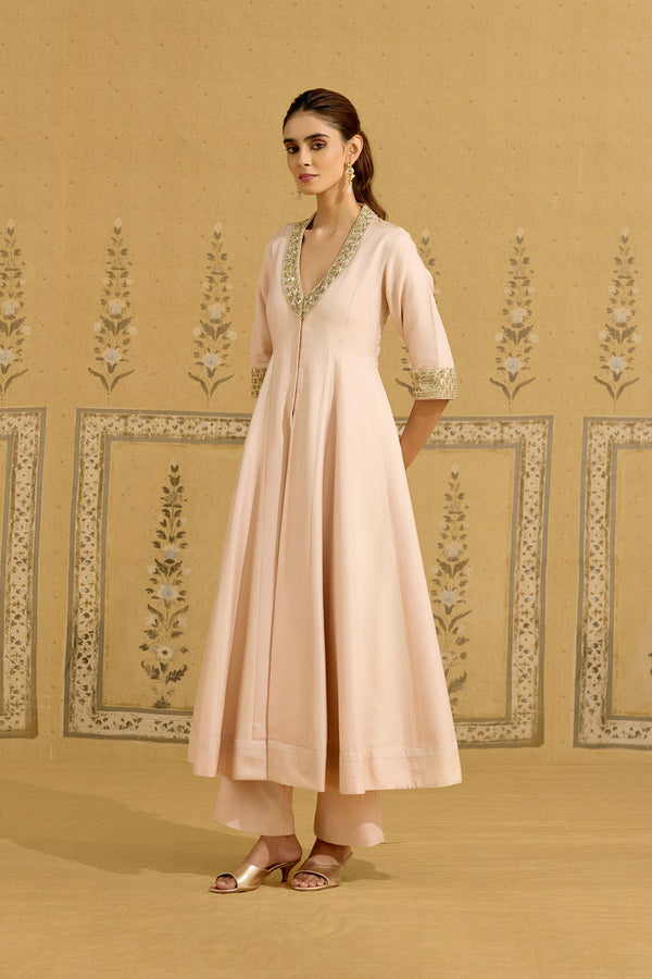 Powder Pink Kurta Set.