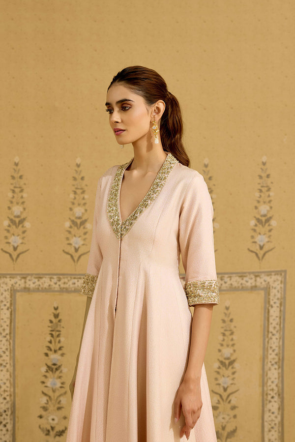 Powder Pink Kurta Set.
