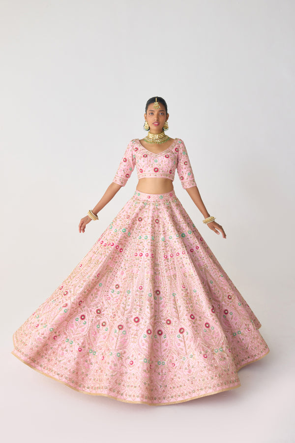 Orchid Pink Lehenga Set