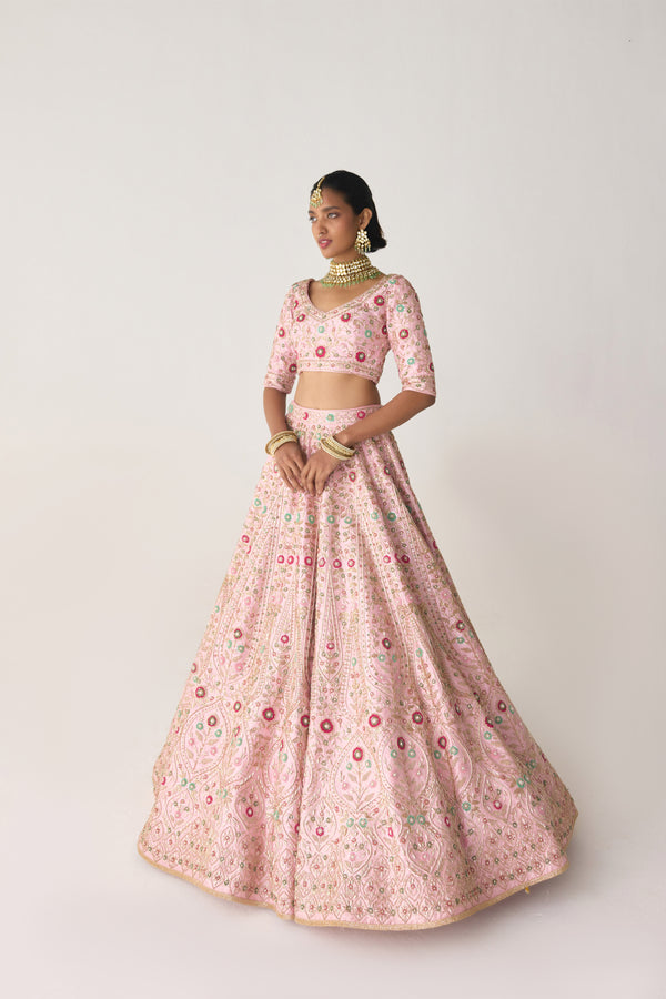 Orchid Pink Lehenga Set