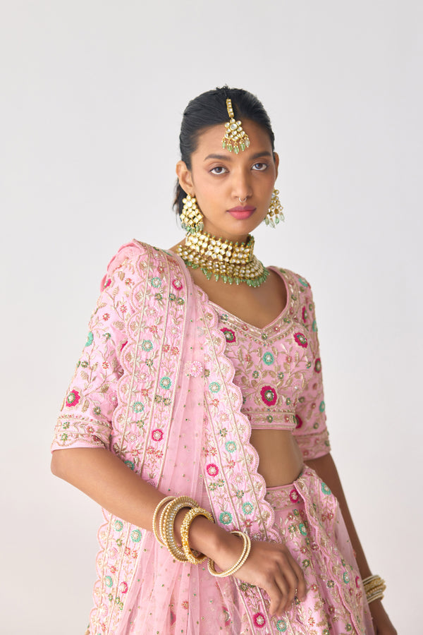 Orchid Pink Lehenga Set