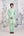 Sea Green Kurta & Waistcoat Set.