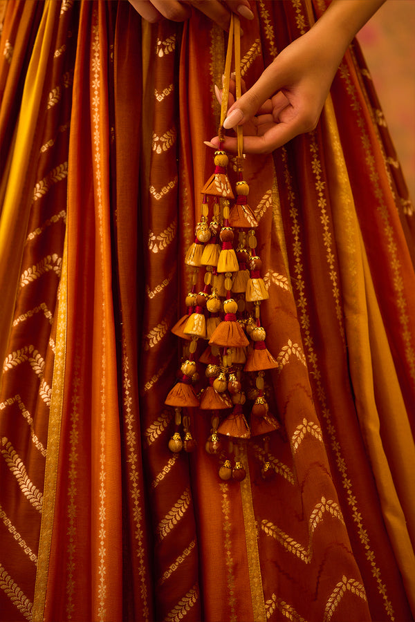 Golden Yellow Lehenga Set