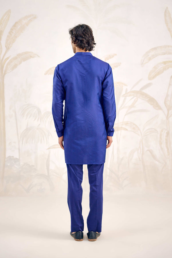 Midnight Blue Kurta Set.