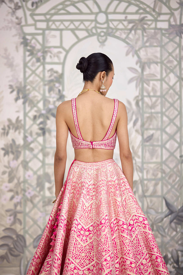 Pink Lehenga Set.