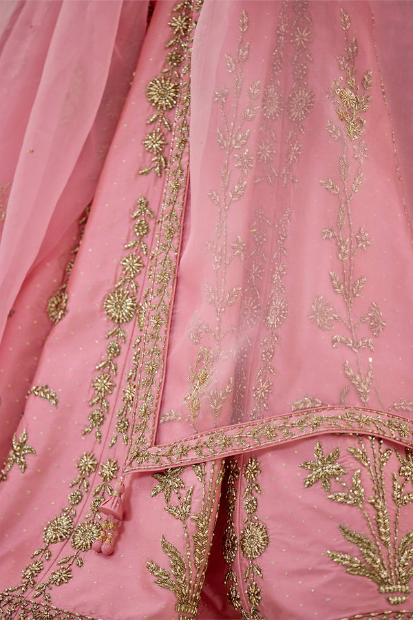 Rose Pink Lehenga Set.