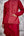 Maroon Kurta & Waistcoat Set.
