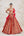 Ribbon Red Lehenga Set.