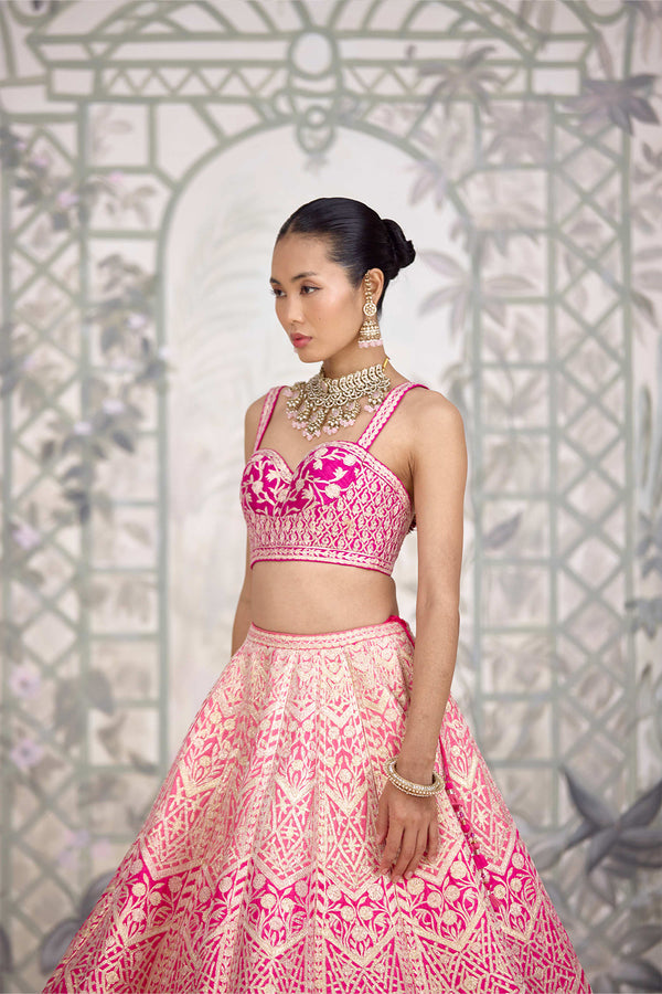 Pink Lehenga Set.