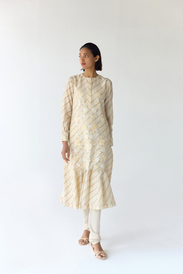 Cloud Cream Kurta Set